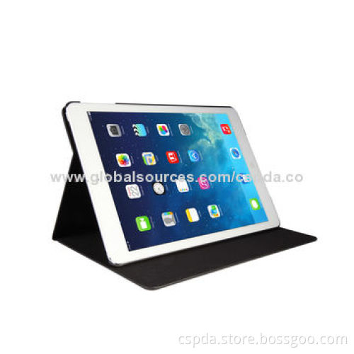 PU stand case cover for ipad air